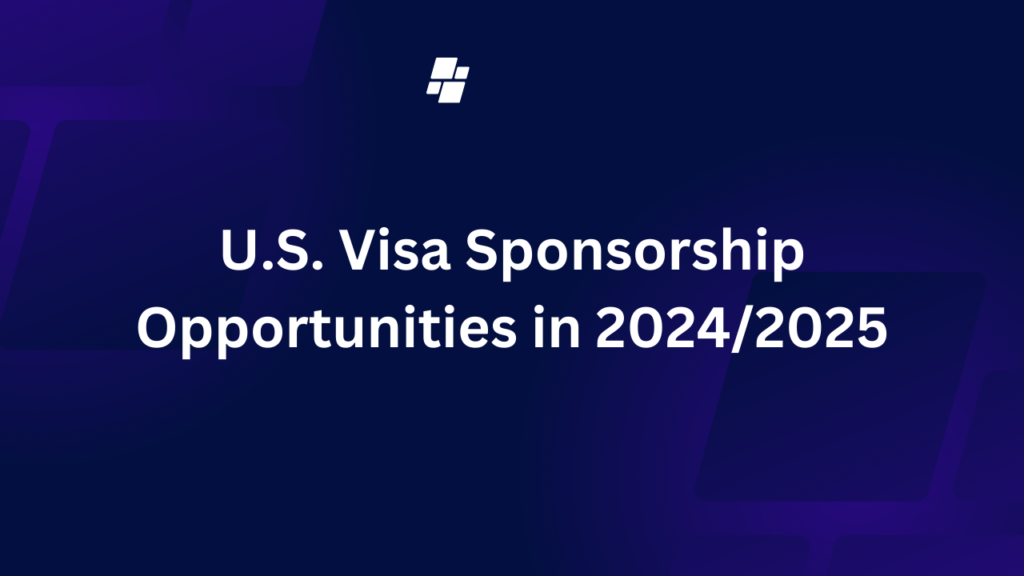 U.S. Visa Sponsorship